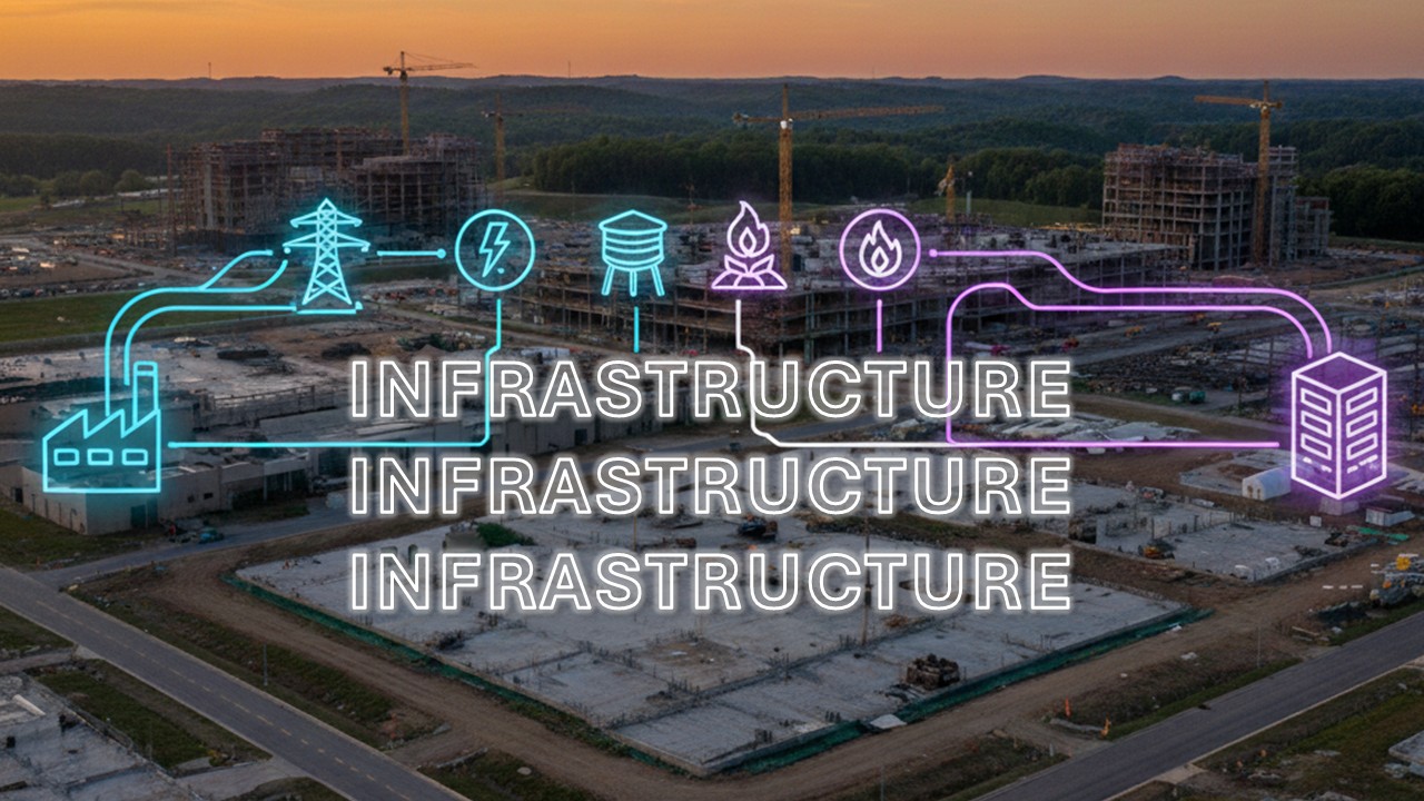 Infrastructure, Infrastructure, Infrastructure